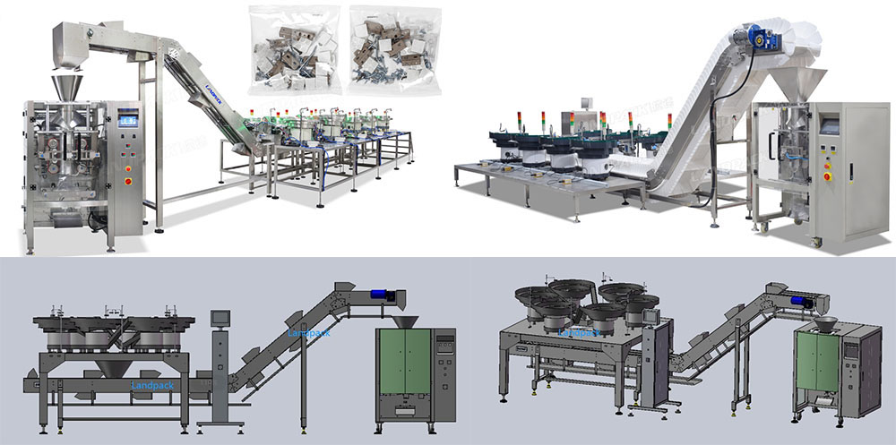 How To Mix Different Kinds Of Fasteners In One Package | Mix Fasteners Packing Machine