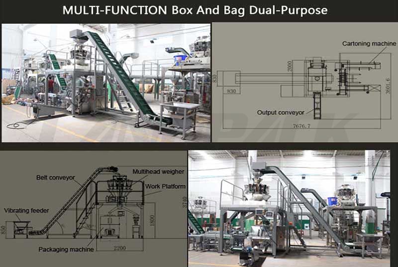 multi head packing machine