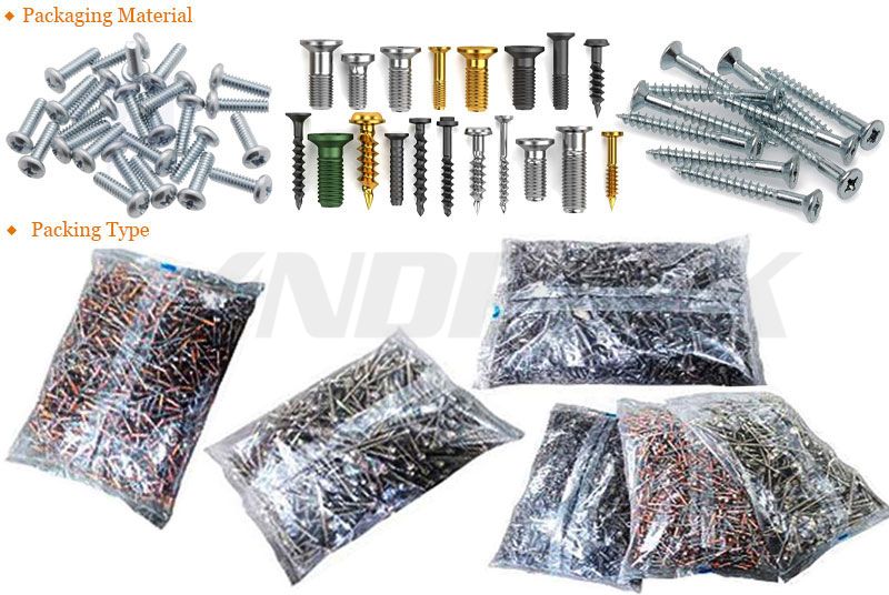 screw pouch packing machine
