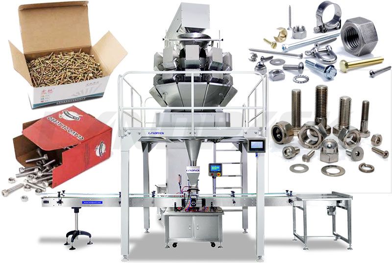 Automatic Screw/ Nail/ Fastener Weighing Boxing Packing Machine