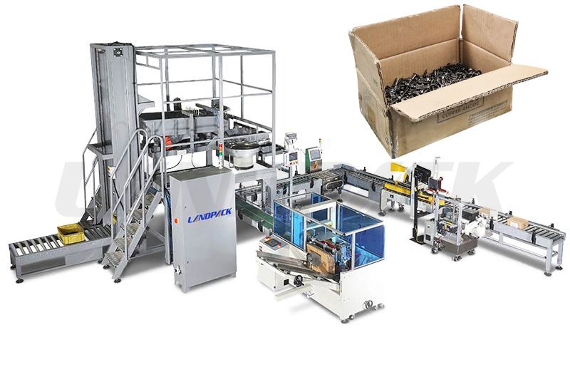 10-30kg Fastener Weighing Filling Cartoning Packing System