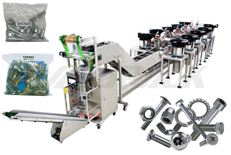 Multi-Function Furniture Fittings Counting Mixed Packing Machine