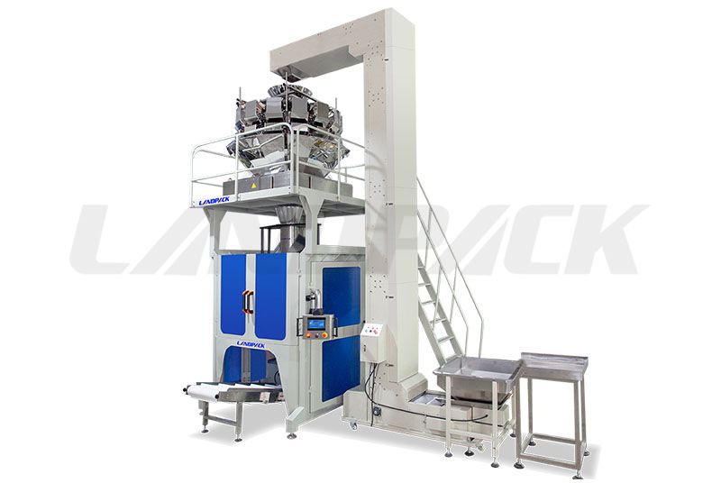 Automatic Combination Weigher Granule Packing Machine For Big Pouch
