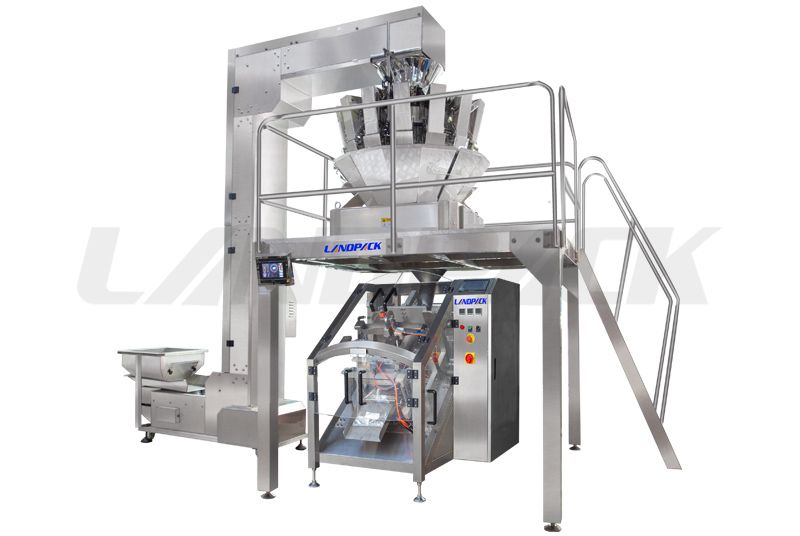 Full Automatic Multihead Weighing And Packing Machine For Food And Fastener