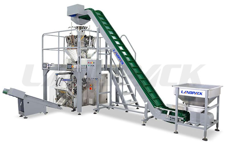Automatic Granular Products Weigher Packaging Machine With Combination Weigher