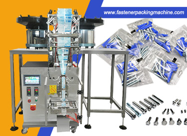Small Vertical Furniture Fittings Hardware Packing Machine