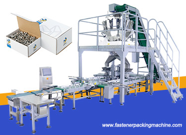 High Speed Double Opening Boxing Packing System For Hardware