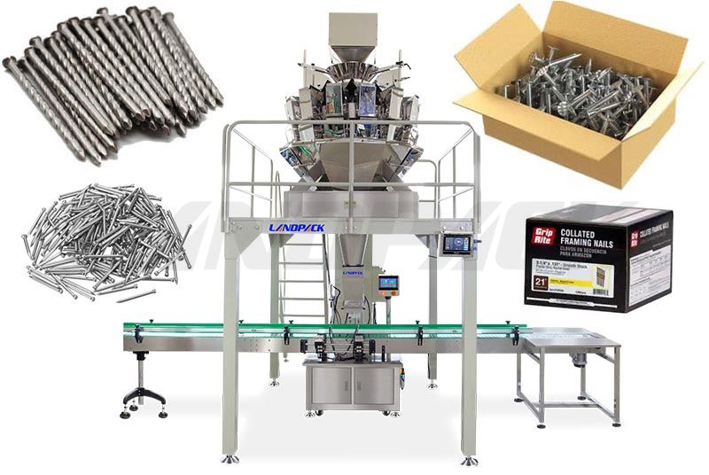 High Quality Nail Weighing Boxing Packing Filling Machine