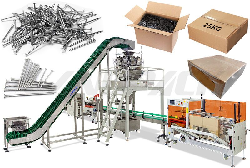 Automatic Fastener/ Hardware Cartoning Packing System