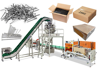 Automatic Fastener/ Hardware Cartoning Packing System