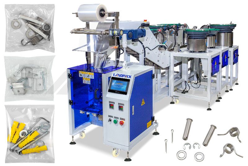 Automatic Screw Nut And Bolt Counting Packing Machine