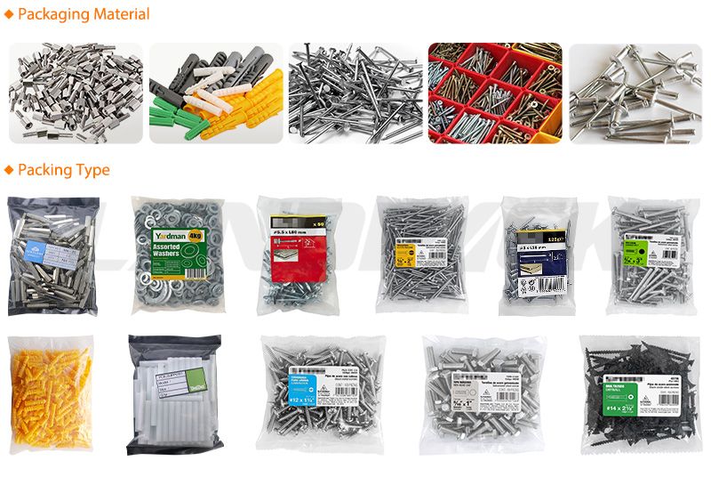 china screw packing machine