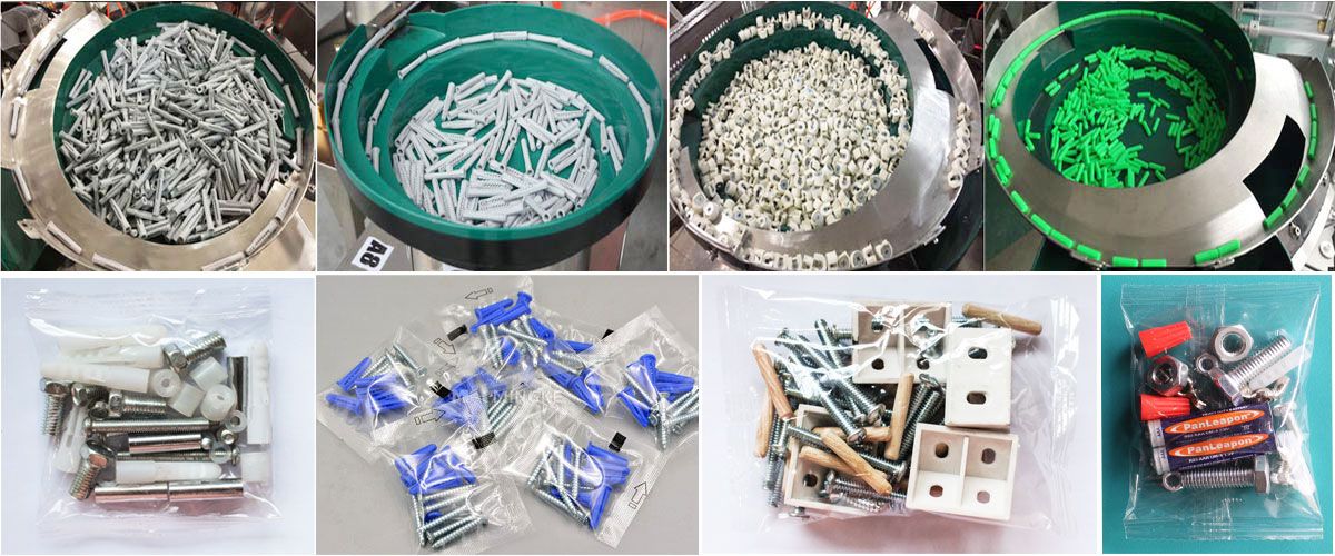 Customizable Fastener/ Hardware/ Furniture Fittings Counting Packing Machine