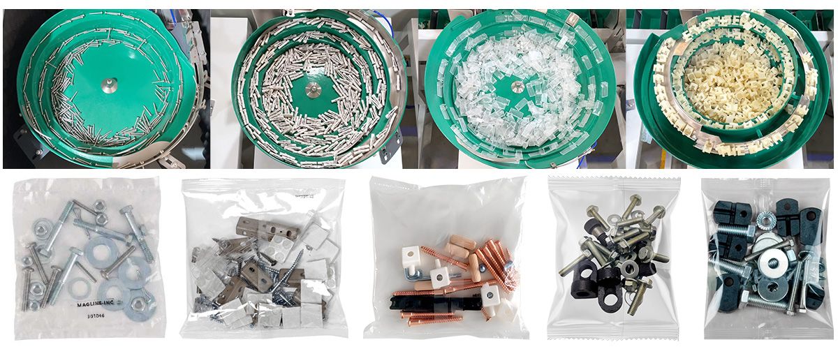 Full Automatic Counting Packing Machine With Soundproofing Vibration Disc